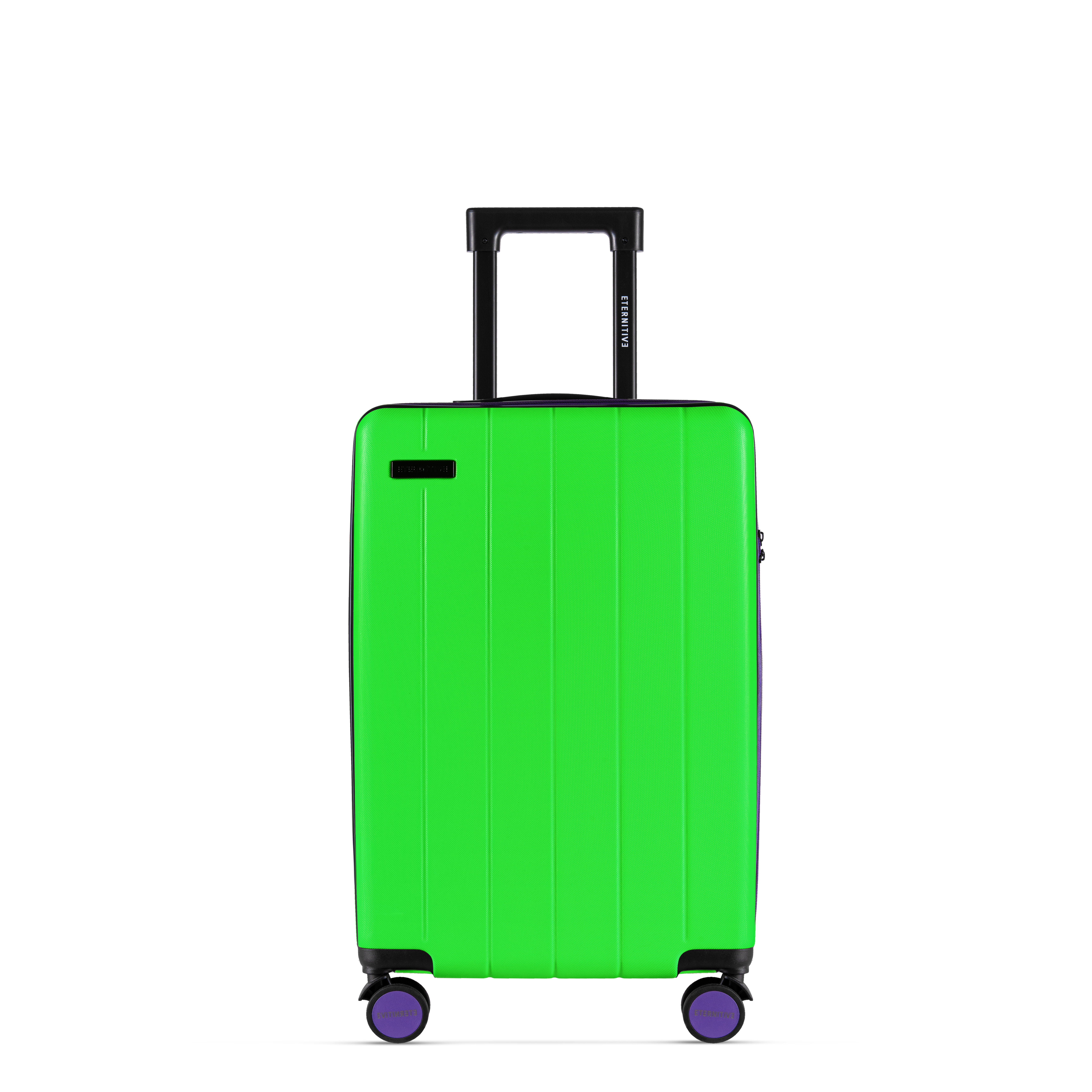 Medium green suitcase with TSA lock (ABS suitcase) | Eternitive