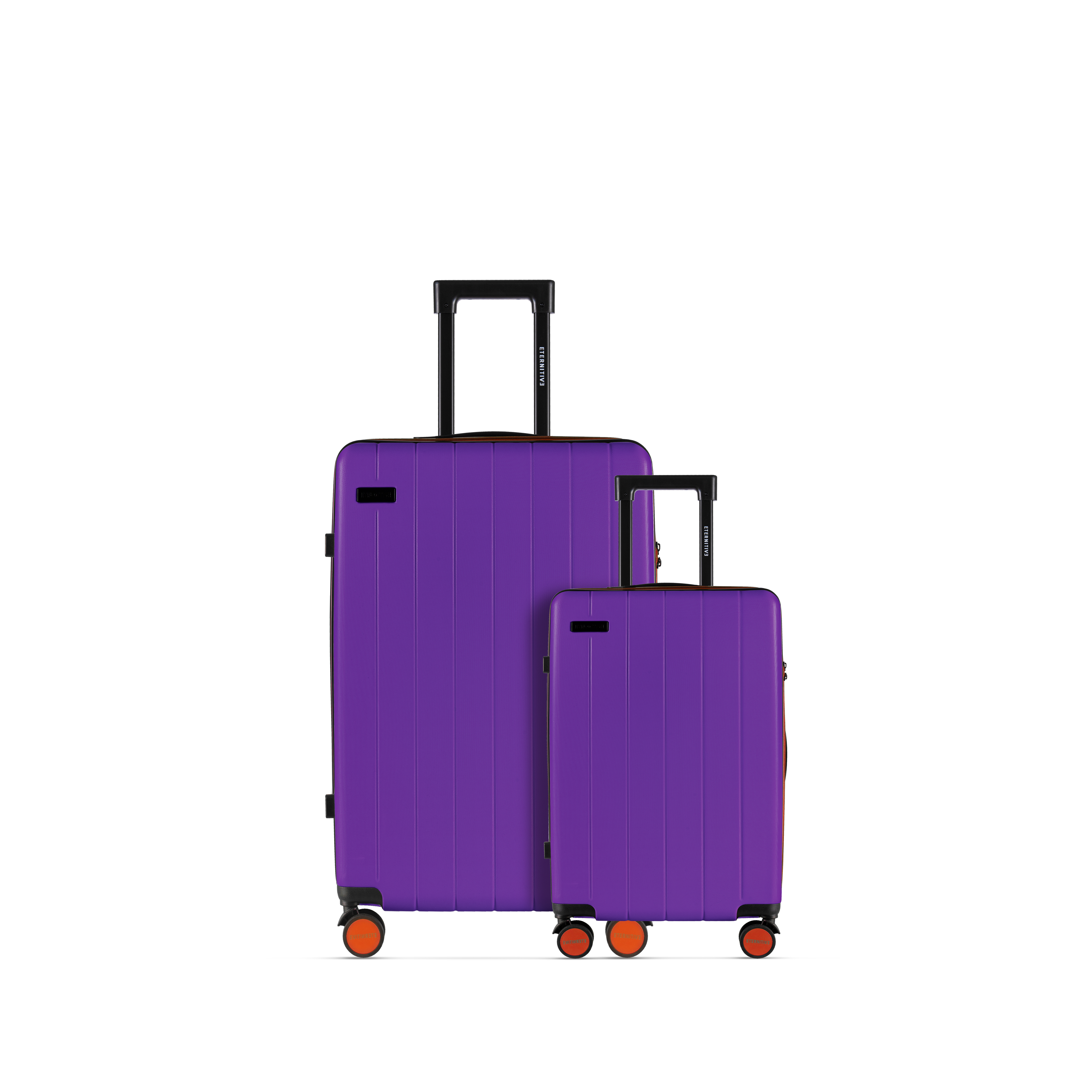 JOY Set Violett: Handgepäck + Großer Koffer