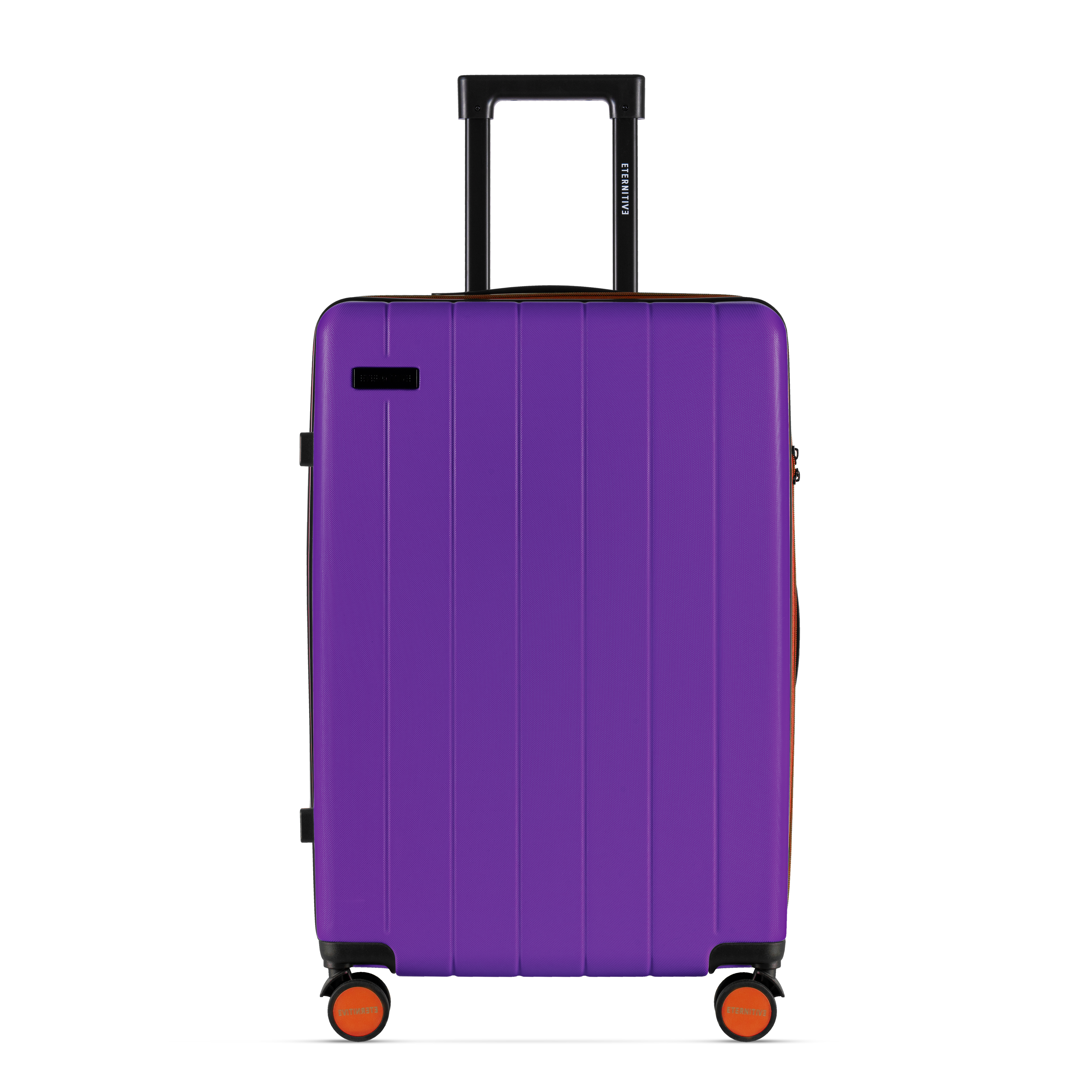 Medium purple suitcase with TSA lock (ABS suitcase) | Eternitive
