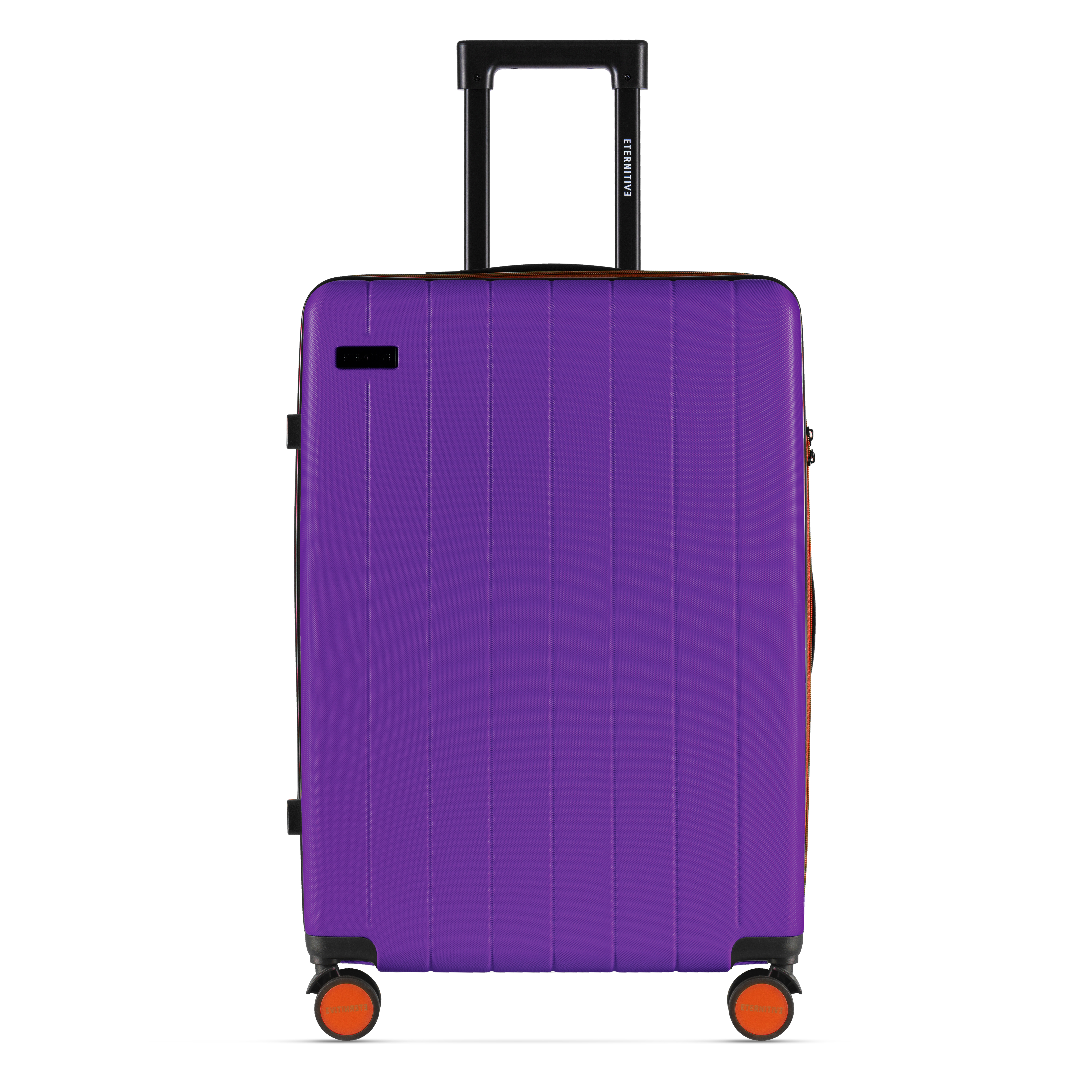 Large purple suitcase with TSA lock (ABS suitcase) | Eternitive