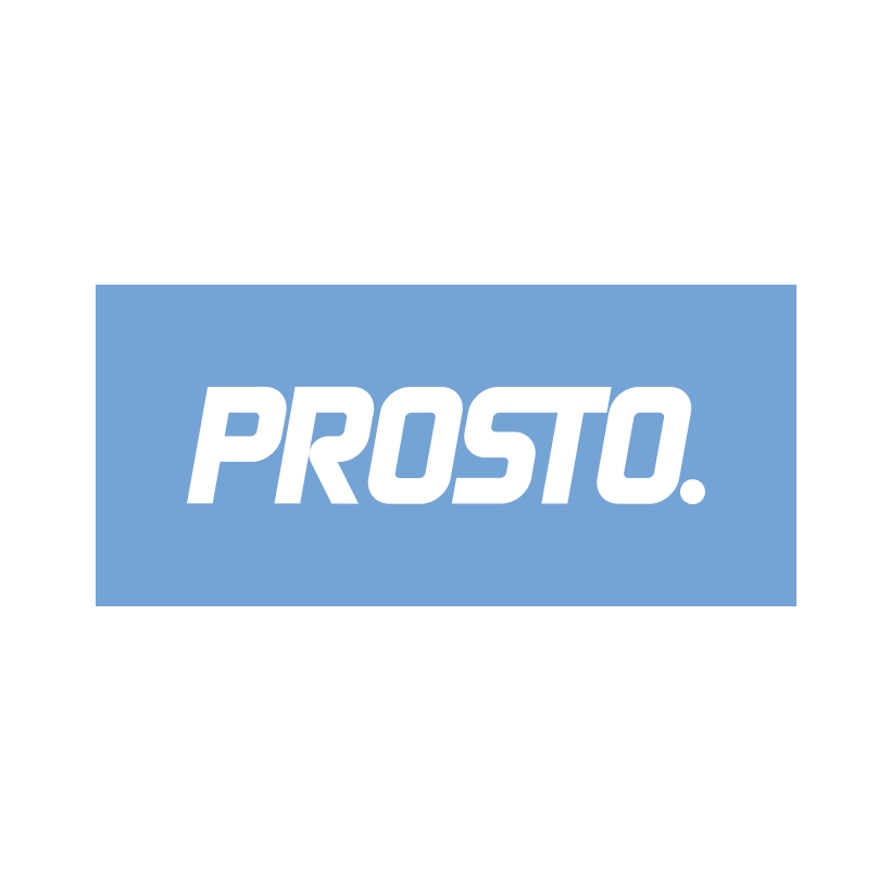 Naklejka Prosto blue