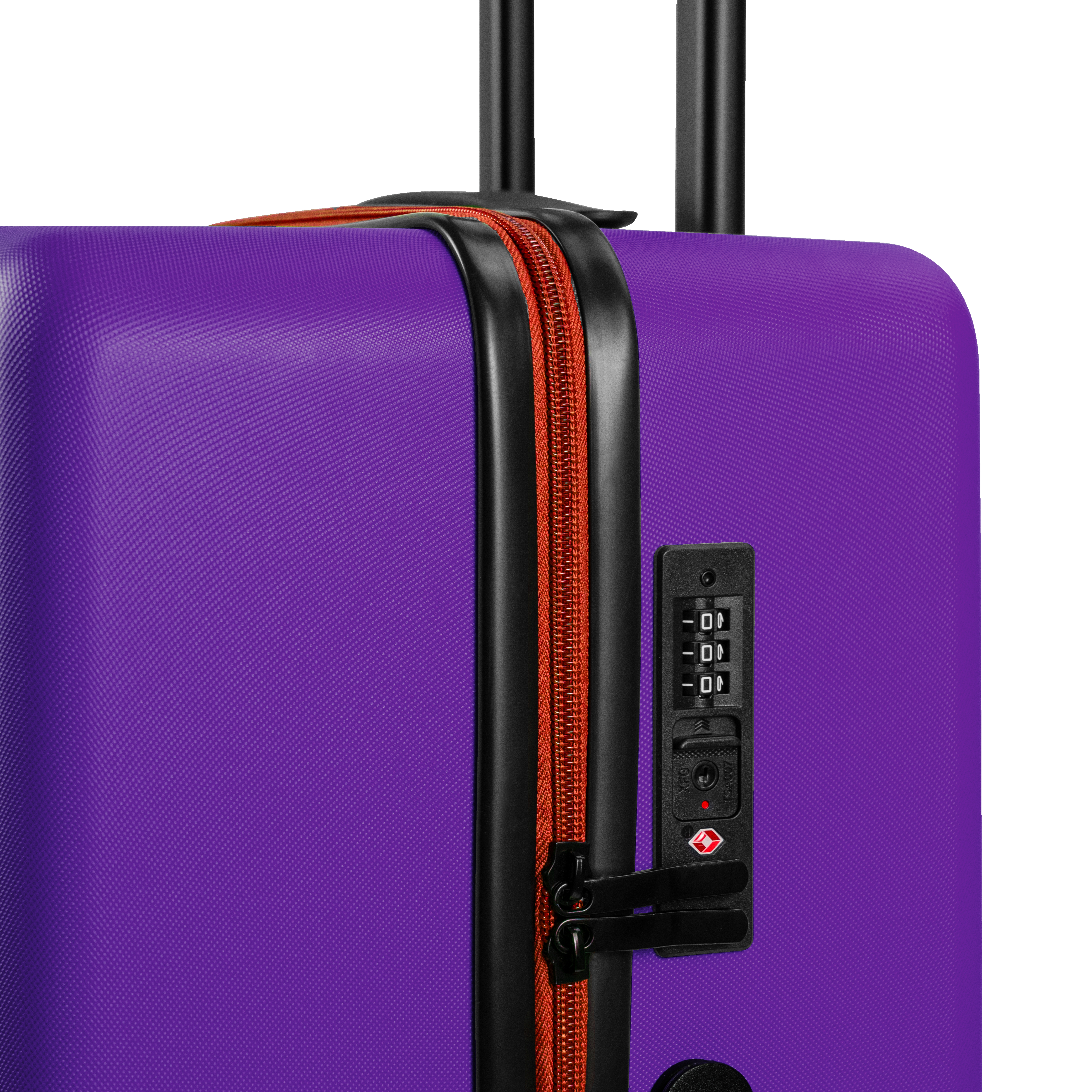 JOY Large Suitcase Purple – ABS, TSA Lock | Eternitive