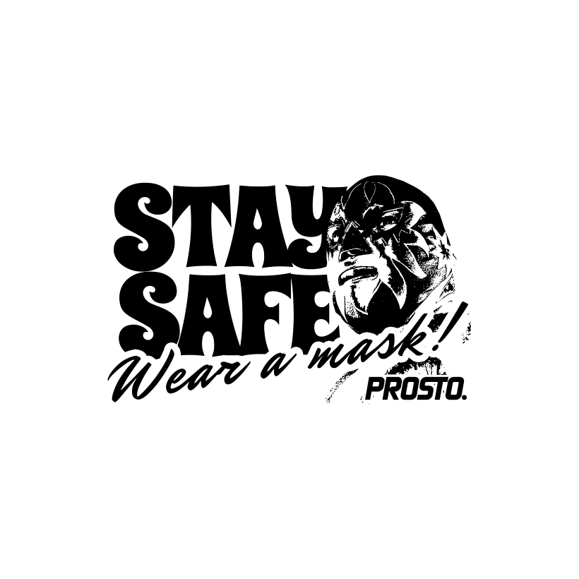 Naklejka Prosto stay safe
