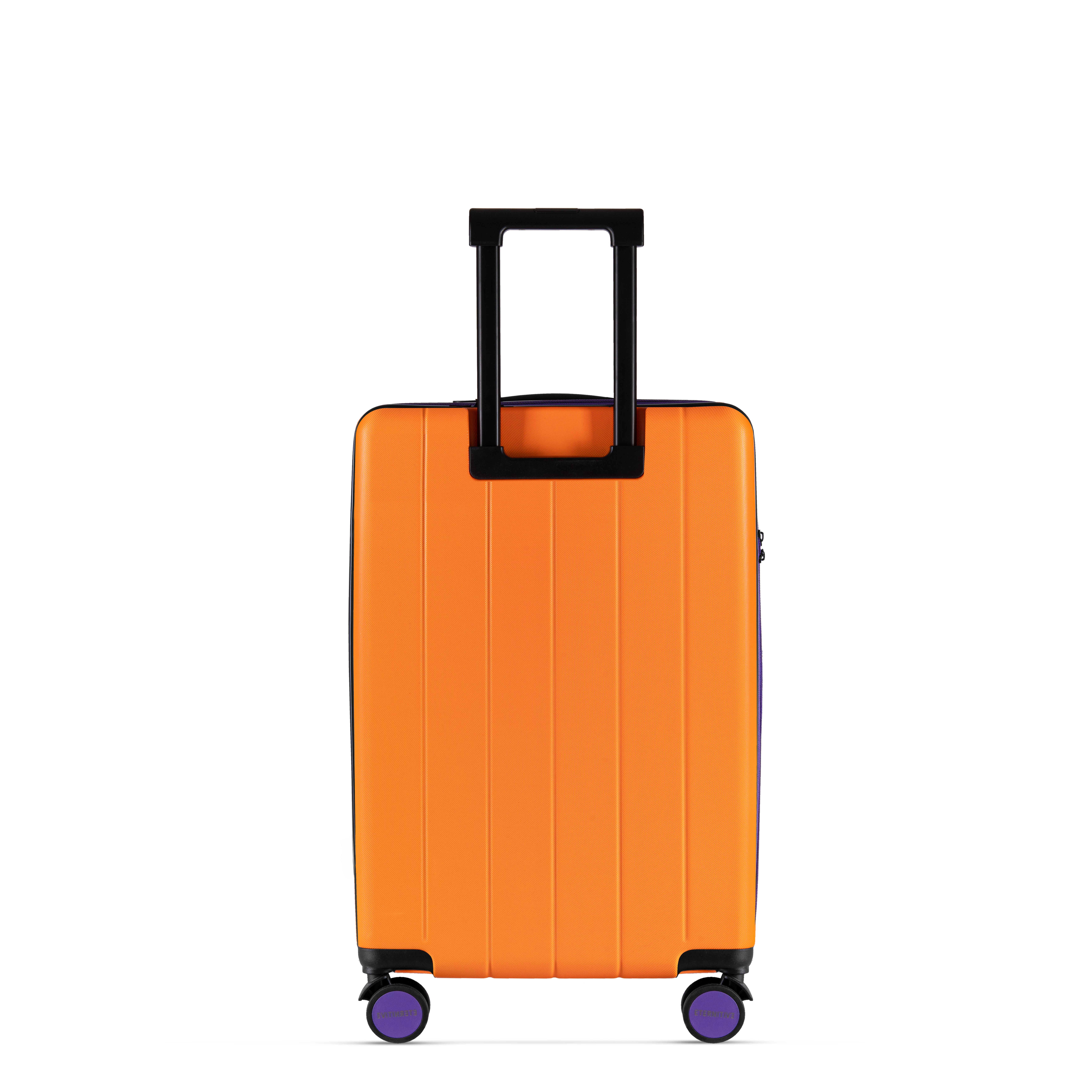 Orange suitcase with TSA lock (ABS suitcase) | Eternitive