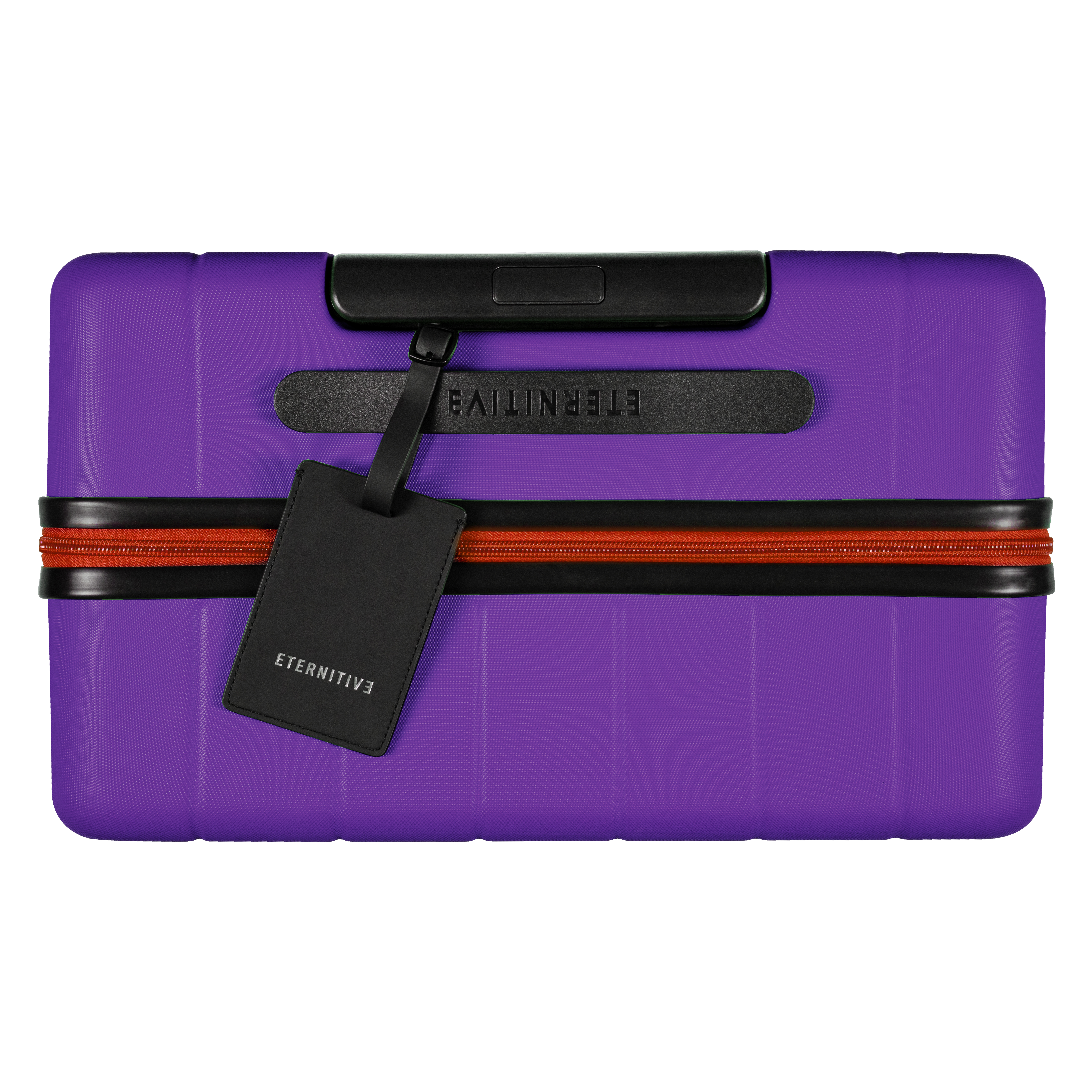 Medium purple suitcase with TSA lock (ABS suitcase) | Eternitive