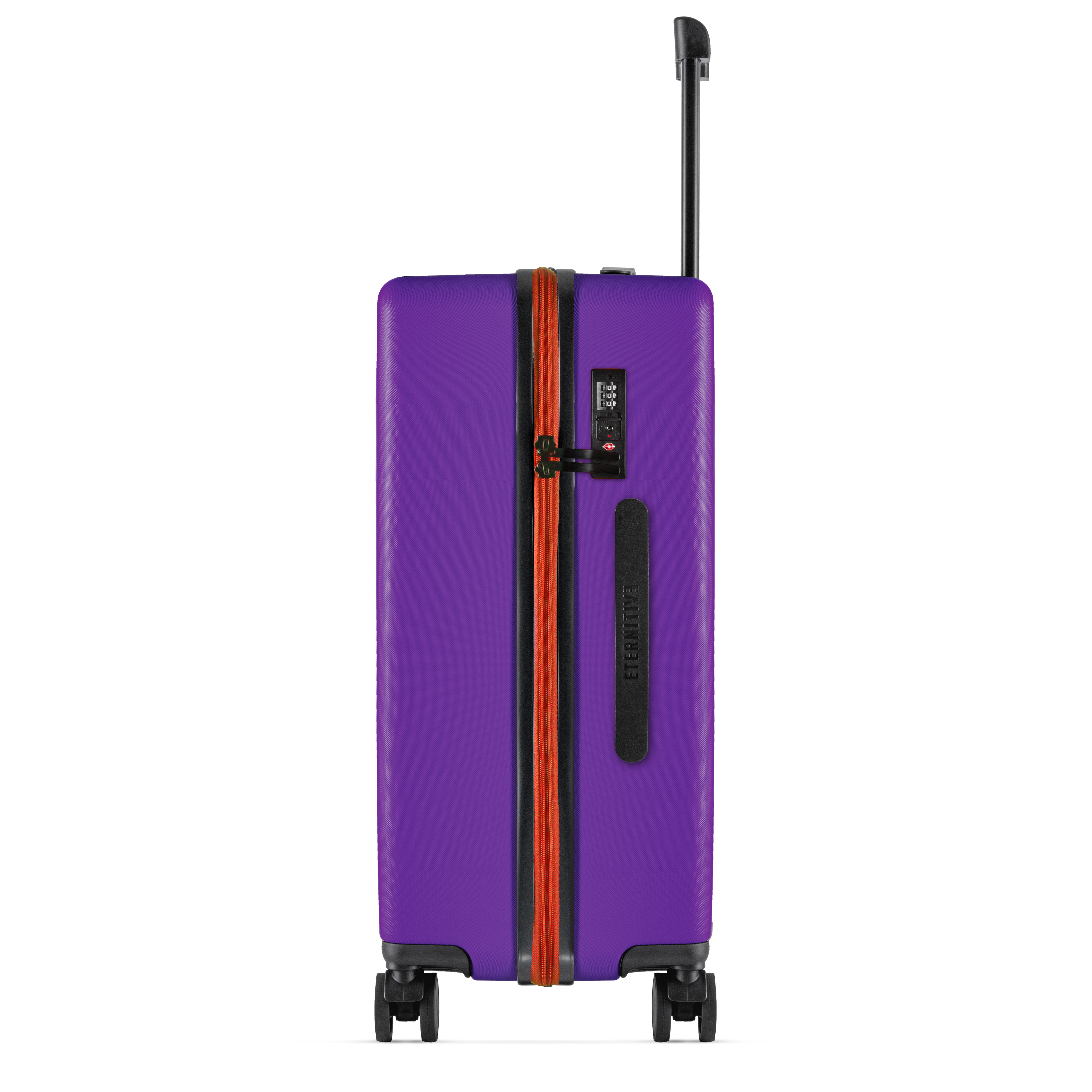JOY Large Suitcase Purple – ABS, TSA Lock | Eternitive