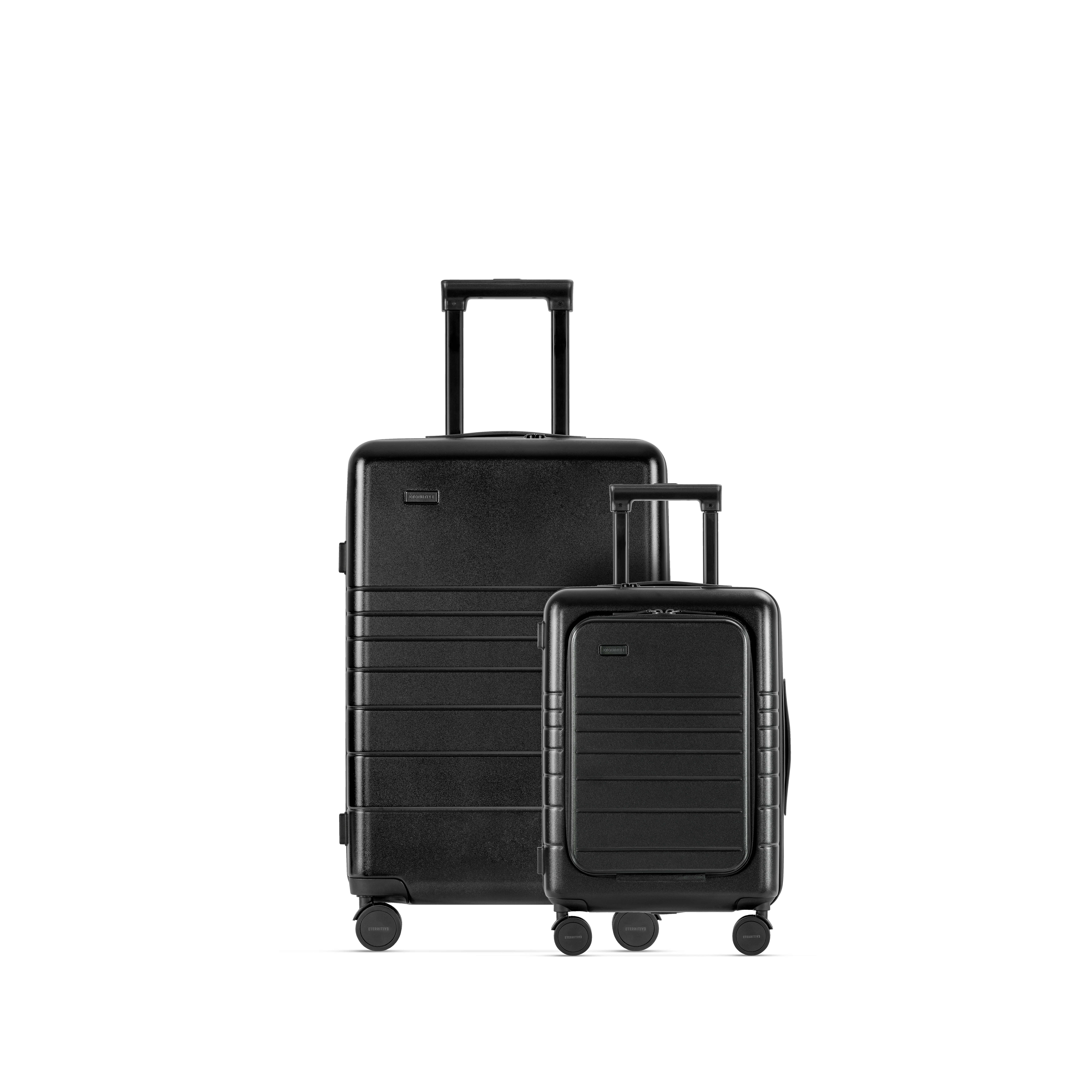 Polycarbonat-ABS Trolley Koffer Dehnfalte TSA Schloss Aligse Silber Set (M,L,XL