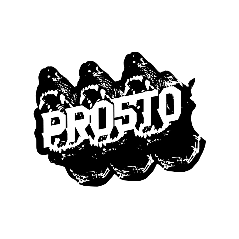 Naklejka Prosto dogs