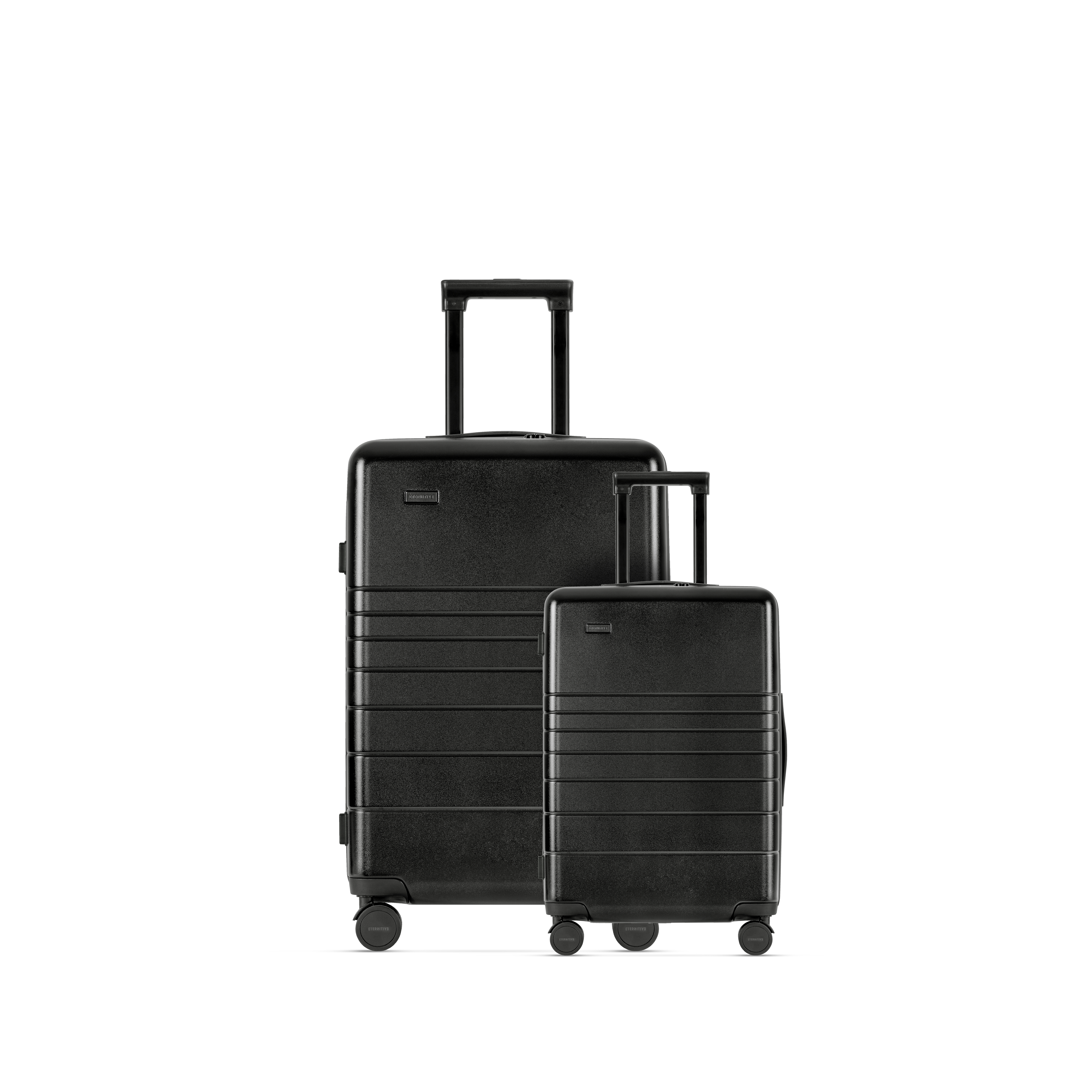 Zestaw walizek kabinowa + duża czarna